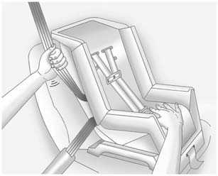 Securing Child Restraints (Front Passenger Seat - Mexico)