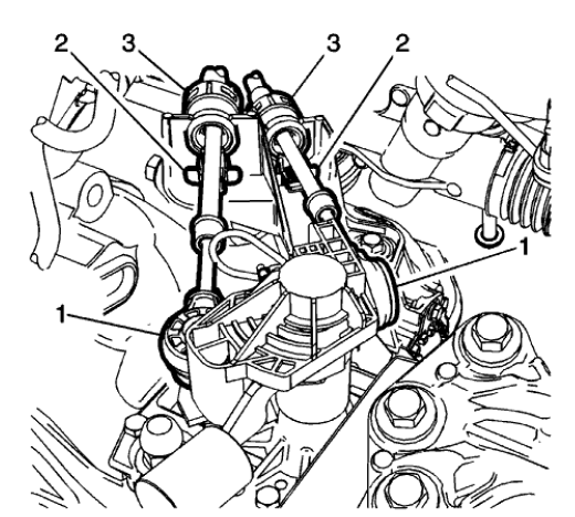 Fig. 178: Selector Level Cable Components