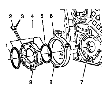 Fig. 134: Oil Pump Components