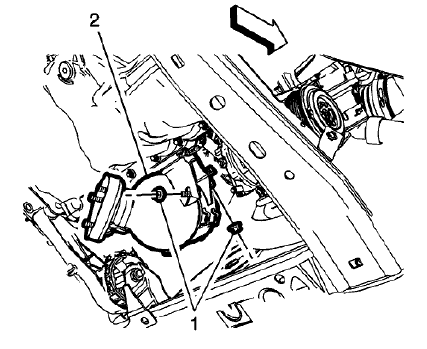 Fig. 14: Catalytic Converter Brace & Fasteners