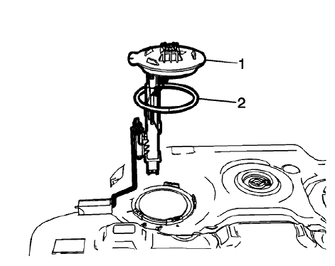 Fig. 14: Fuel Sender O-Ring Gasket
