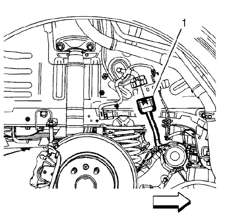 Fig. 18: Fuel Tank Fuel Pump Module Wiring Harness