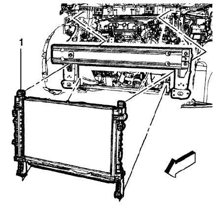 Fig. 82: Radiator