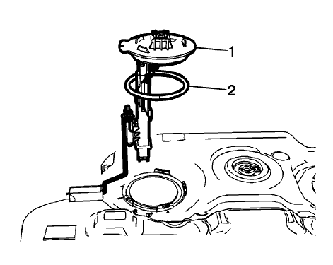 Fig. 44: Fuel Sender O-Ring Gasket