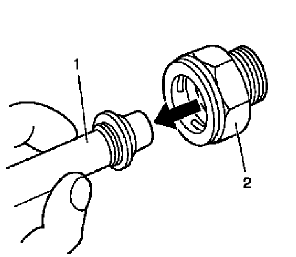 Fig. 21: Automatic Transmission Cooler Line