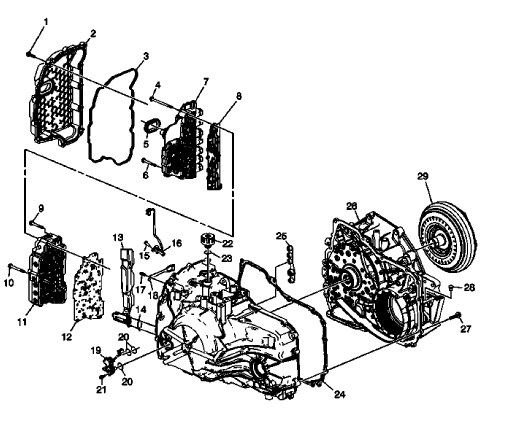 Fig. 1: Disassembled View Of Case & Associated Parts