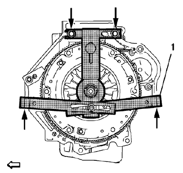Fig. 52: Engine Support Brace