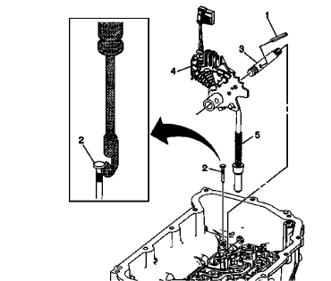 Fig. 12: Identifying Manual Shaft Detent Lever Assembly