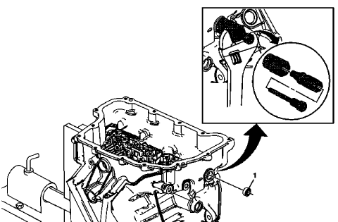 Fig. 14: identifying Manual Shift Shaft Seal