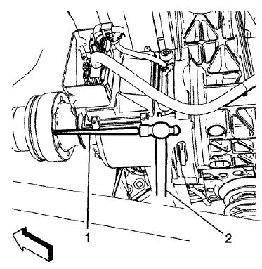 Fig. 4: Removing Propeller Shaft Using Hammer And Punch