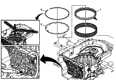 Fig. 22: View Of 2-6 Clutch Piston Assembly