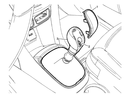Fig. 19: Transmission Control Lever Knob
