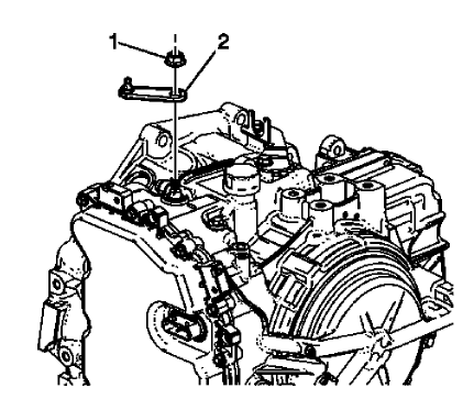 Fig. 6: View Of Transmission Range Selector Lever