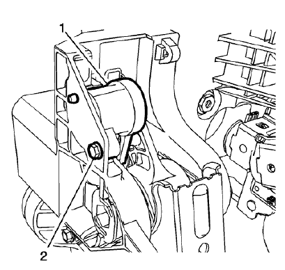 Fig. 37: Clutch Pedal Position Sensor And Bolt