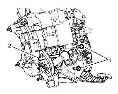 Fig. 10: Clutch Master Cylinder And Mount