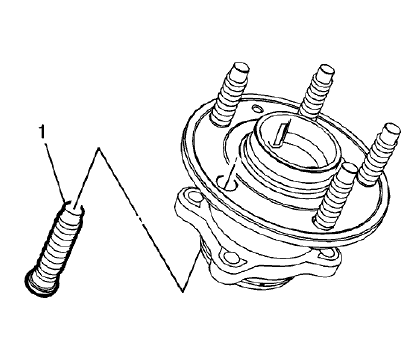Fig. 21: Wheel Stud