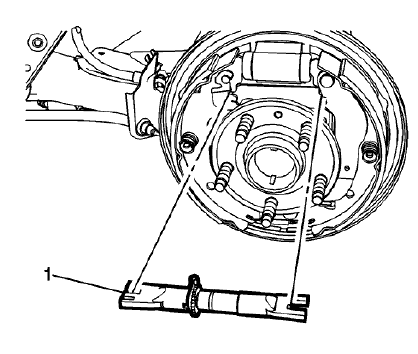 Fig. 44: Brake Shoe Adjuster