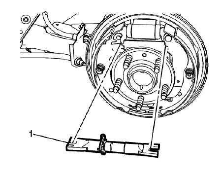 Fig. 22: Brake Shoe Adjuster