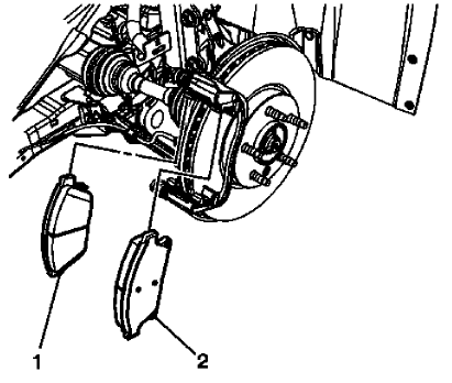 Fig. 39: Brake Pads