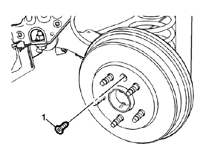 Fig. 6: Brake Drum Bolt