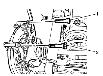 Fig. 52: Upper Brake Caliper Guide Pin