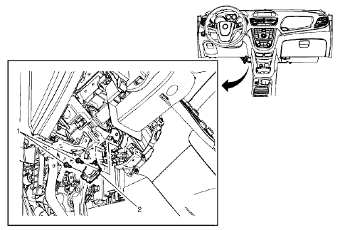 Fig. 10: Air Inlet Valve Actuator - Left Side (With CJ2)