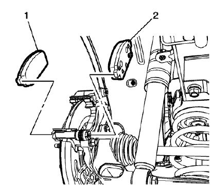 Fig. 59: Disc Brake Pads
