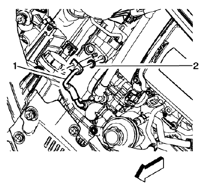 Fig. 29: Condenser Hose Assembly And Evaporator Hose Assembly