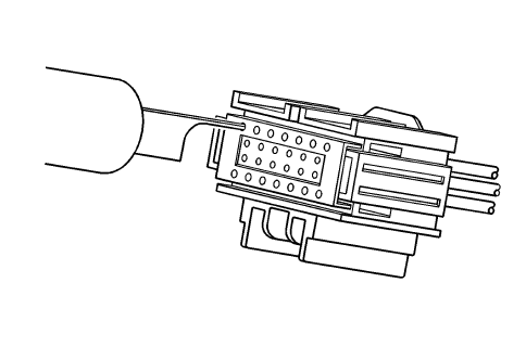 Fig. 49: Windshield Outside Moisture Sensor Cover