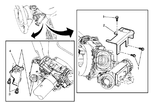 Fig. 64: Rear Seat Position Center Courtesy Lamp