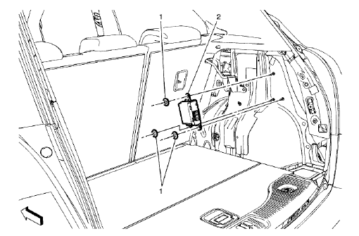 Fig. 10: Sunshade Support Assembly