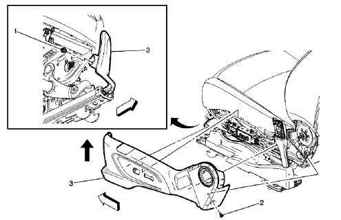 Fig. 3: Driver Or Passenger Seat Cushion Outer Finish Panel (Power)