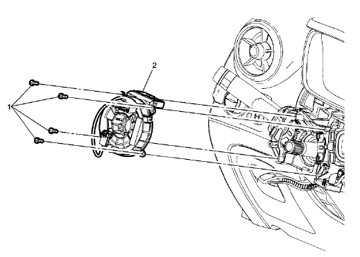 Fig. 19: Steering Wheel Airbag Coil