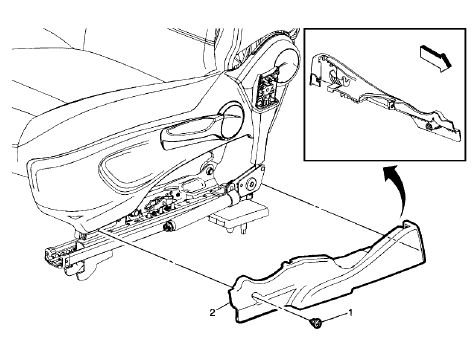 Fig. 14: at Belt Anchor Plate Tensioner Cover