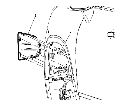 Fig. 37: Front Fog Lamp Cover (Trax Except T3U)